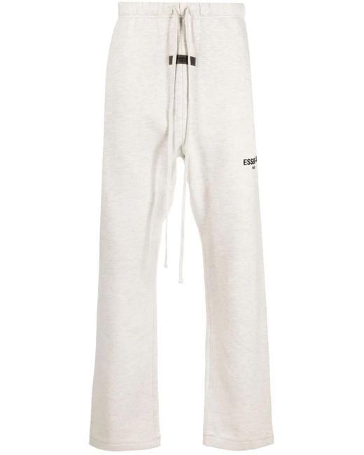 Fear Of God White Logo-Print Track Pants for men