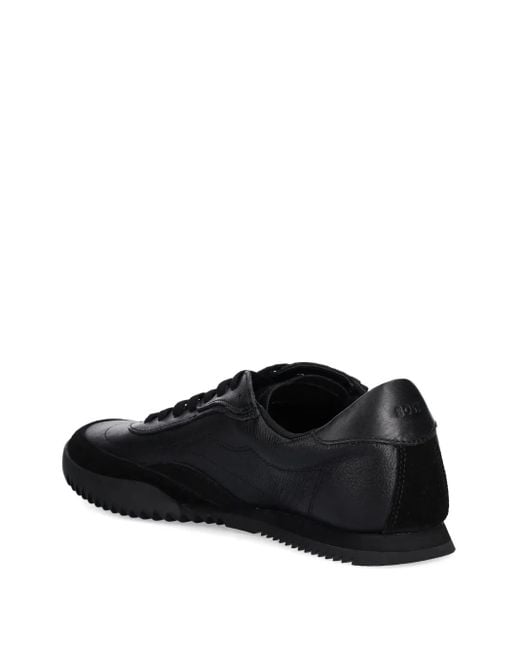 メンズ Boss レースアップ スニーカー Black