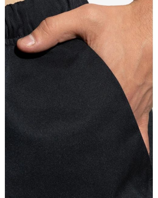 Fear Of God Blue Drawstring-Fastening Trousers for men