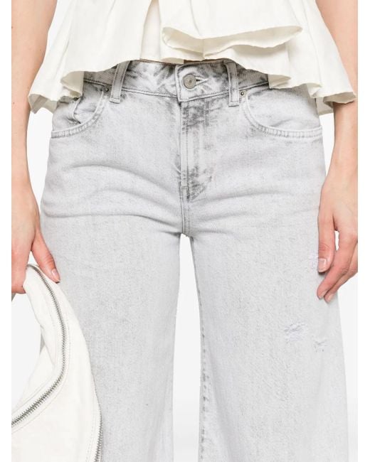 Dondup White Marlen Jeans