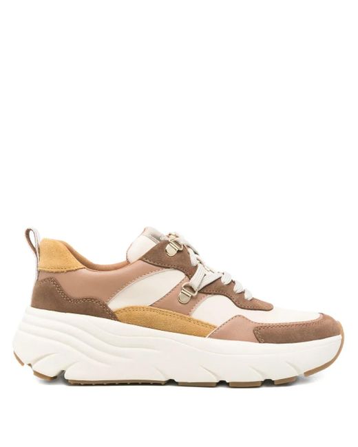 Geox White Diamanta Sneakers