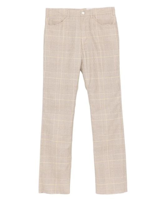 Alexander McQueen Geruite Broek in het Natural voor heren