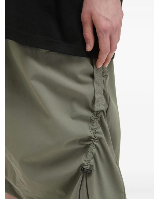 Musium Div. Gray Cargo-Pockets Midi Skirt