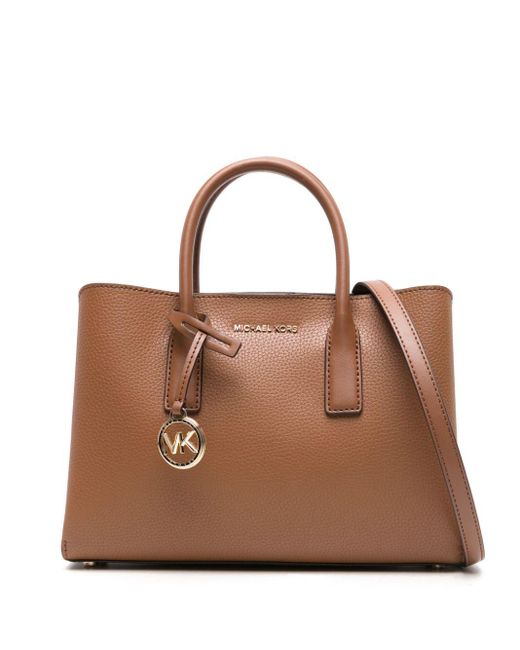 Michael Kors Brown Small Ruthie Leather Satchel