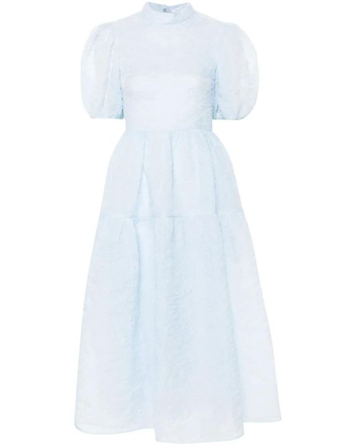 CECILIE BAHNSEN Blue Kelly Dress