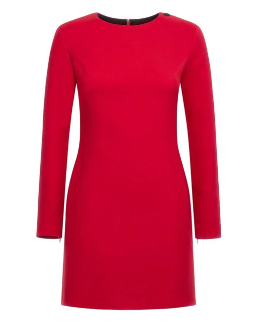 Roberto Cavalli Red Jersey Mini Dress