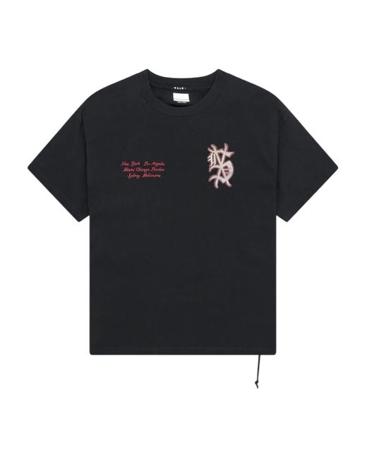 Ksubi Black Playoff Ekcess T-Shirt for men