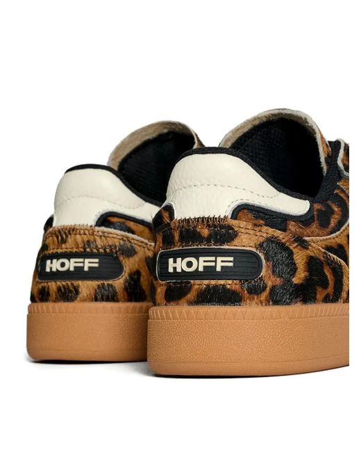 HOFF Brown Park Leopard Printed Sneakers
