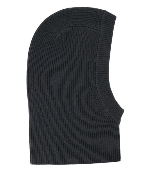 Ribbed Sacharlotte balaclava Samsøe & Samsøe de color Black