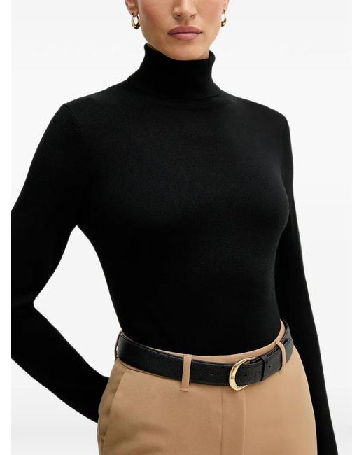 Pull À Col Roulé Sisley en coloris Black