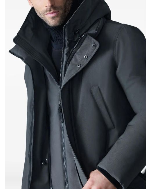 Mackage Gray Edward-Nfr Hooded Zip Jacket for men