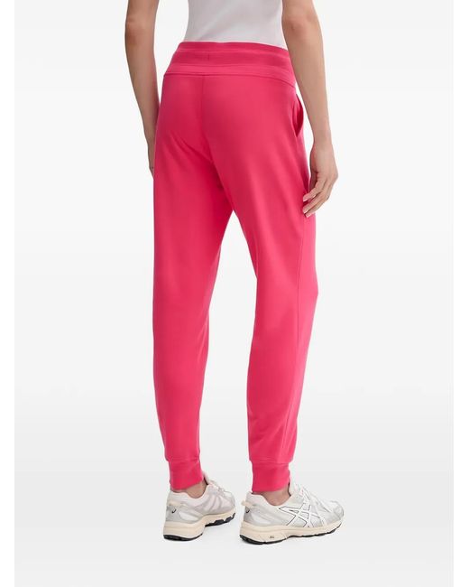 DKNY Red Logo Drawstring Trousers