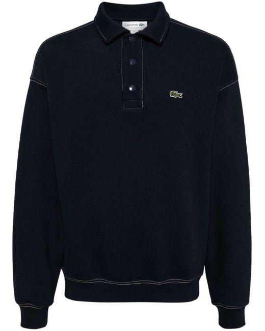 Polo holgado Lacoste de hombre de color Blue