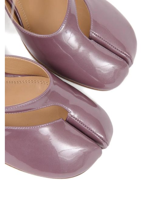 Maison Margiela Pink 80Mm Ankle-Strap Pumps