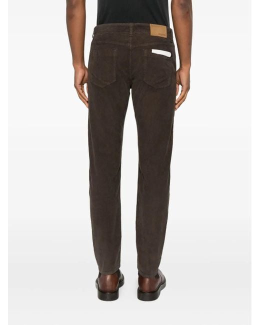 Incotex Hose aus Cord in Gray für Herren
