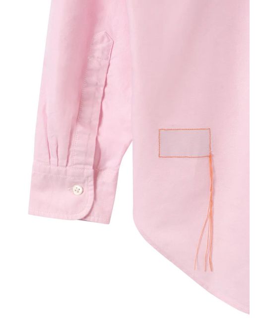 Fortela King Button-Down Overhemd in het Pink voor heren