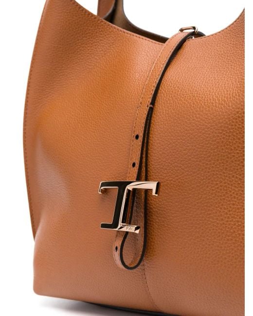 Tod's T タイムレス ハンドバッグ Brown