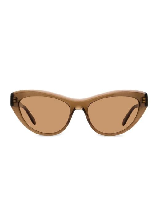 Ferragamo Eyewear Natural 1103 Cat-Eye Sunglasses