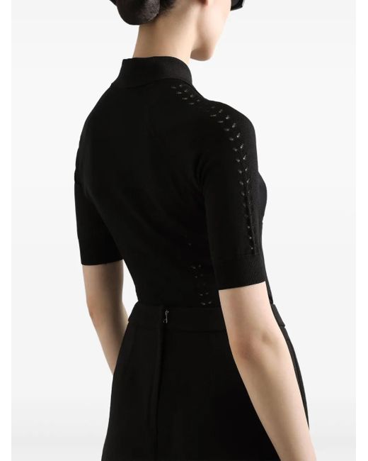 Dolce & Gabbana ファインニット トップ Black
