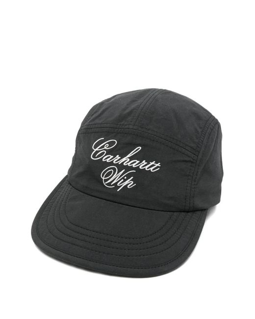 Carhartt Black Casquette Travon À Logo Brodé for men