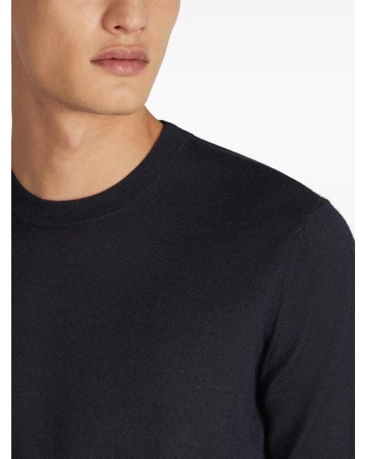 Pull À Col Rond Zanone pour homme en coloris Blue