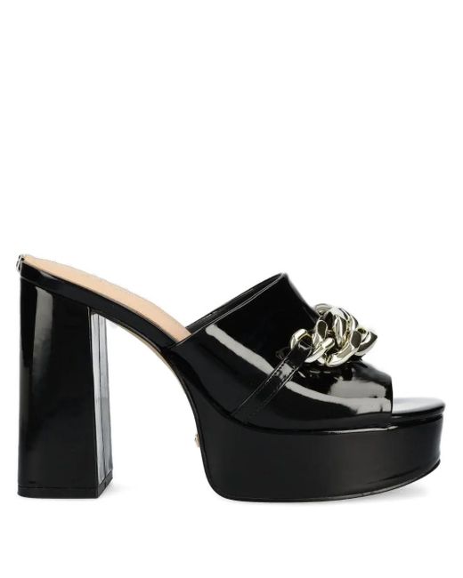 Guess チェーンリンク ミュール Black
