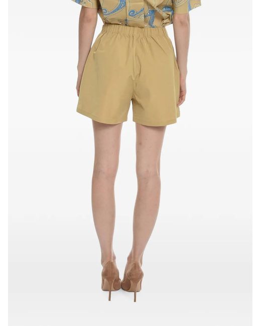 Samsøe & Samsøe Natural Maren Elasticated-Waist Shorts