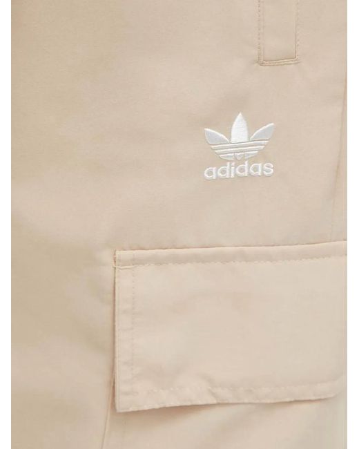 Adidas Natural Adicolor 3-Stripes Cargo Track Pants