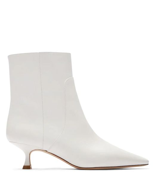 Bottines Naomi 50 Mm Stuart Weitzman en coloris White