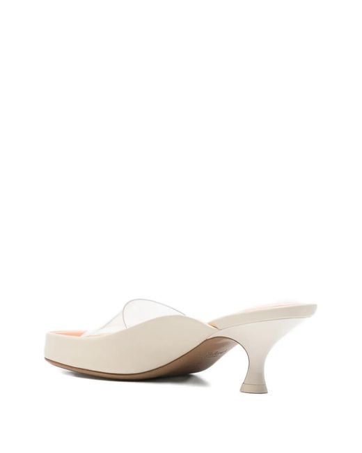 Chloé Natural Junie Mules