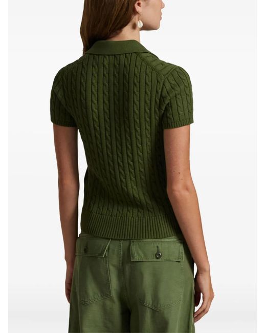 Polo Ralph Lauren ケーブルニット カーディガン Green