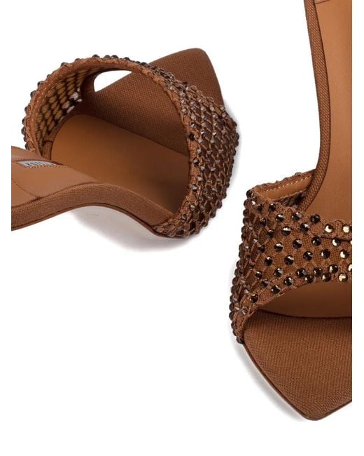 Le Silla Brown Gilda Mules