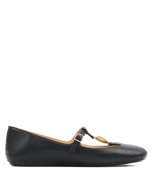 Chloé Black Leonore Ballet Flats