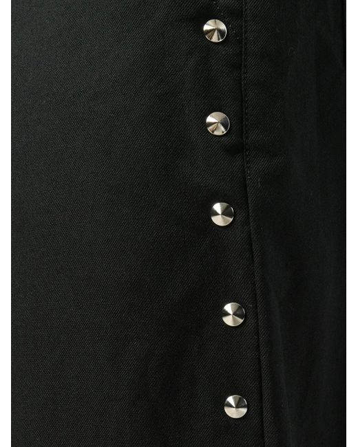 COMME DES GARÇON BLACK Blue Studded Chinos for men