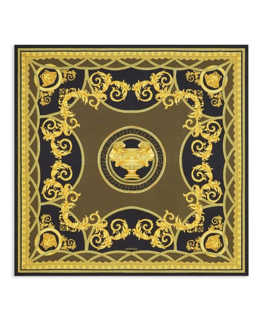 Versace Metallic La Coupe Des Dieux Scarf