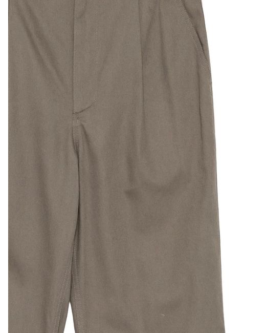 Low Classic Gray Drawstring Trousers