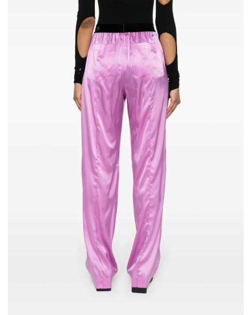 Tom Ford Pink Satin Pyjama Trousers