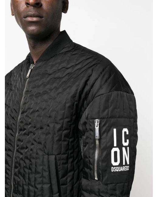 DSquared² Black Jacket for men