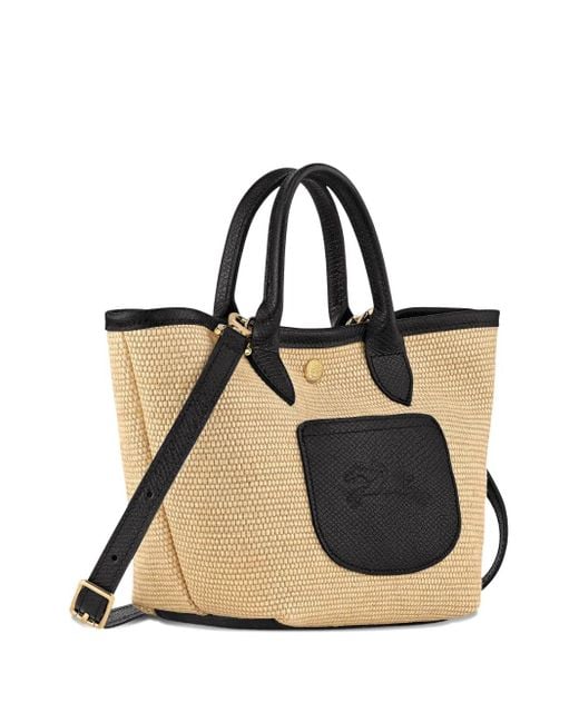 Longchamp Black The Folding Basket