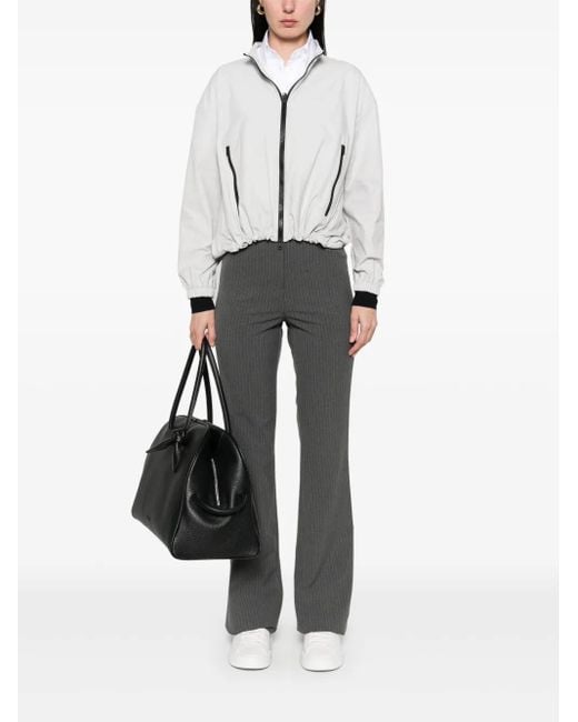 Herno White Zip-Up Jacket