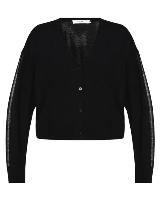 IRO Black Lalie Cardigan