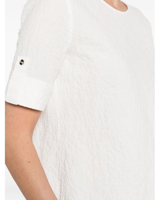 Herno White Cotton Elastane Polyester Shirt