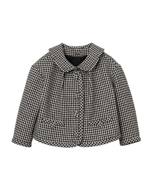 Chaqueta de tweed a cuadros gingham Marc Jacobs de color Gray