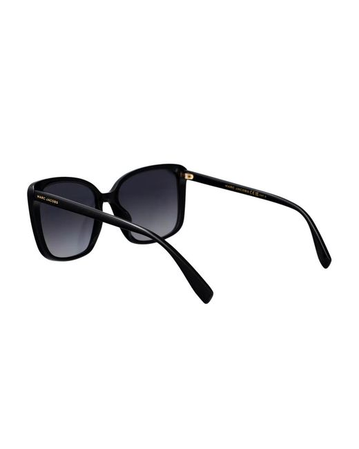 Marc Jacobs Black Lunettes De Soleil À Monture Géométrique