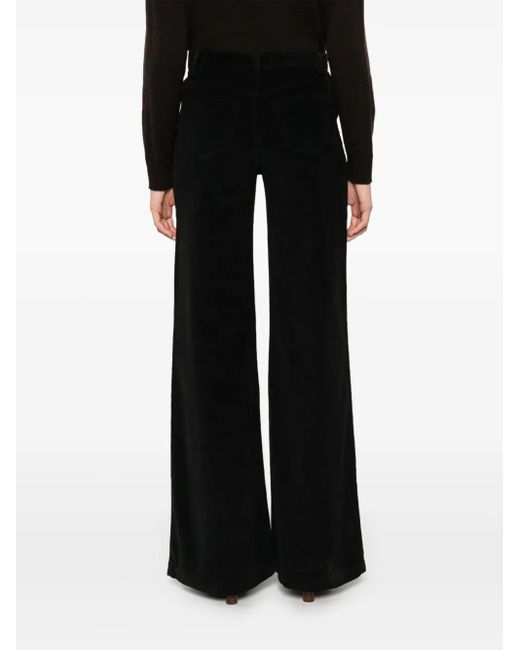 Twinset Black Pinwale Corduroy Trousers