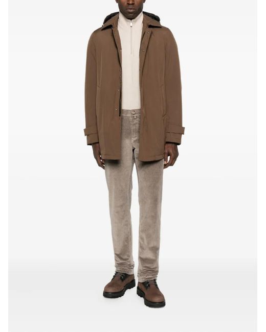 Herno Brown Padded Jacket for men