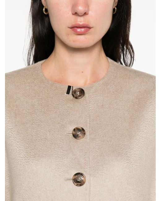 Max Mara Natural Cashmere Cape
