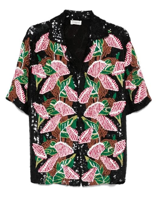 P.A.R.O.S.H. Black Gush Shirt
