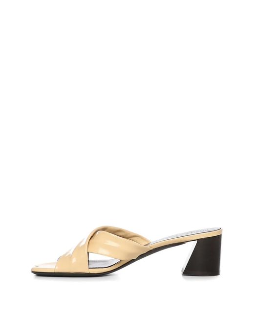 Khaite Metallic Sandales À Brides Croisées