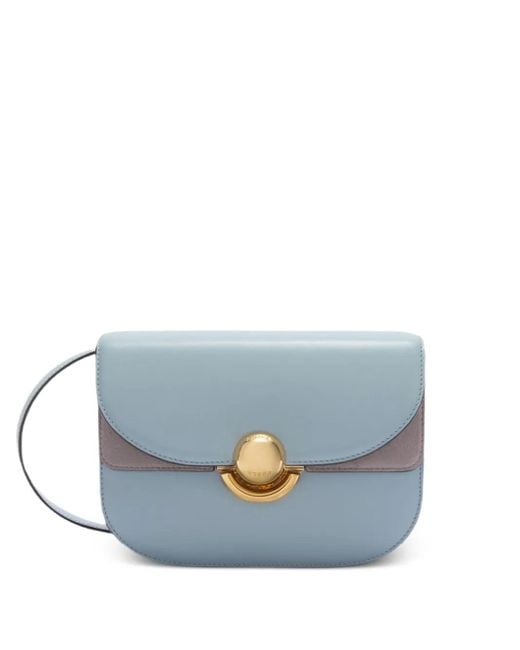 Furla Blue Sfera Mini Crossbody Rou